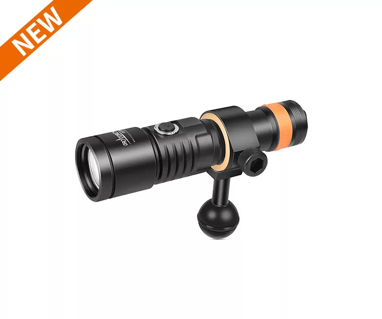 OrcaTorch D710V photo video diving light