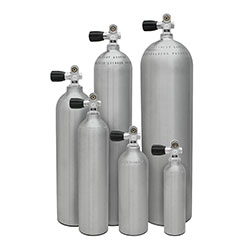 Duikfles aluminium 7 liter (207 bar)