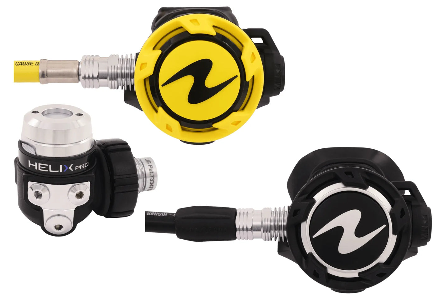 Aqualung Helix Pro + Octopus (Automatenset)