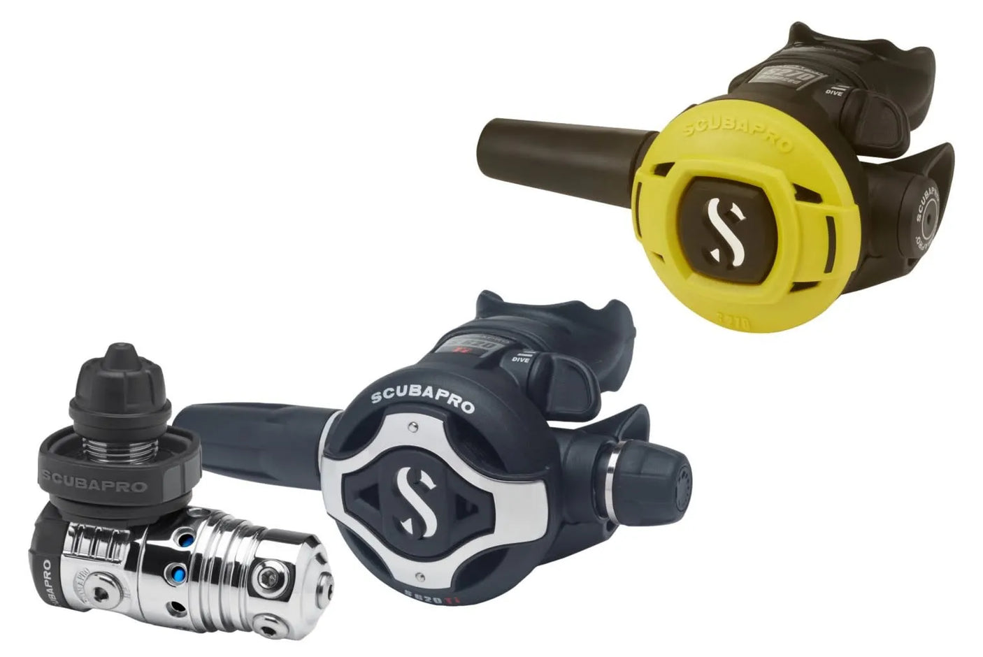 Scubapro MK25 Evo + S620 Ti + S270 (Ademautomatenset zonder manometer)